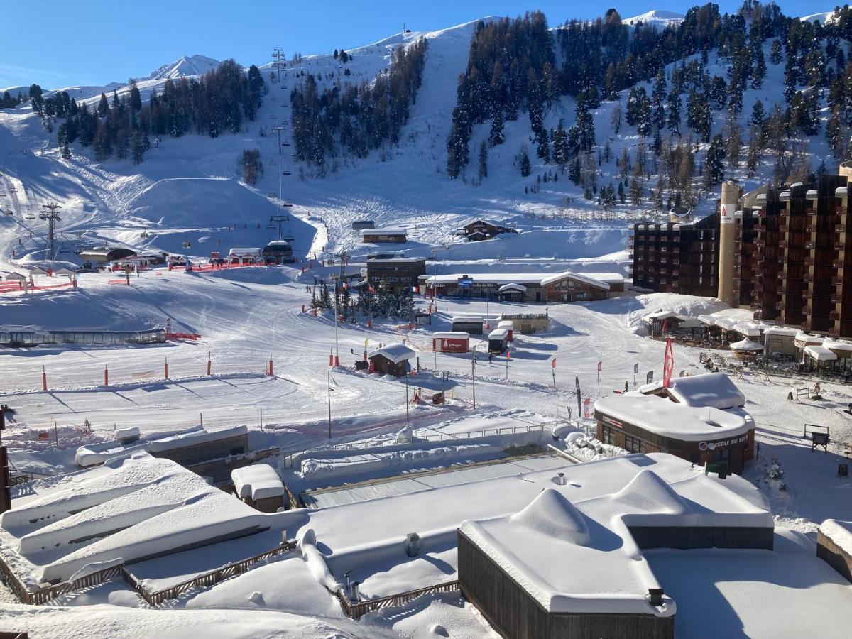 Plagne Bellecote - 5 Pers - Vue Pistes - Acces Piscine Chauffee Appartement La Plagne Buitenkant foto